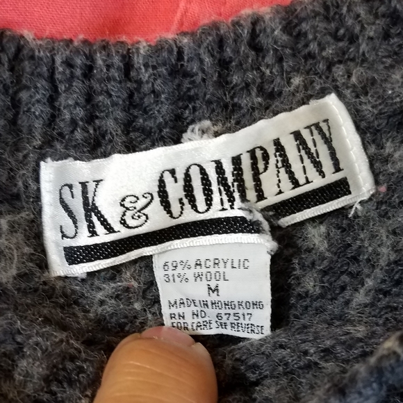 Vintage SK Company crew neck sweater - Picture 5 of 6